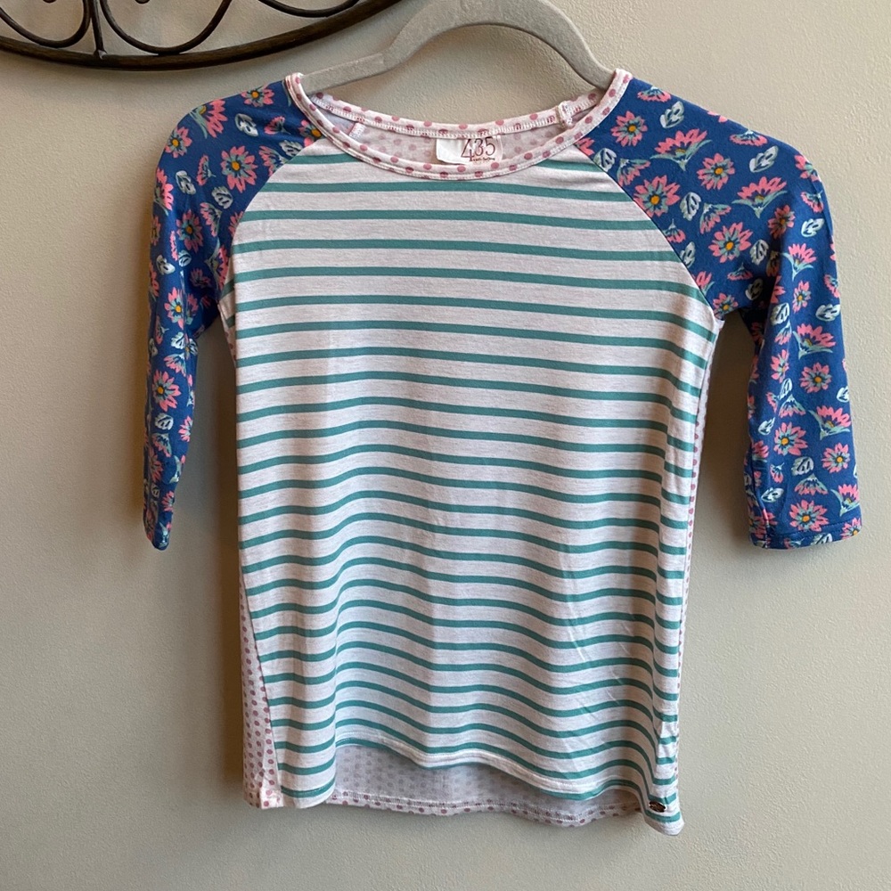 Matilda Jane girls 3 quarter length sleeve top